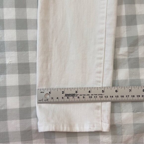 JUICY Couture white jeans medium rise skinny stretchy denim size 30 - Picture 13 of 14
